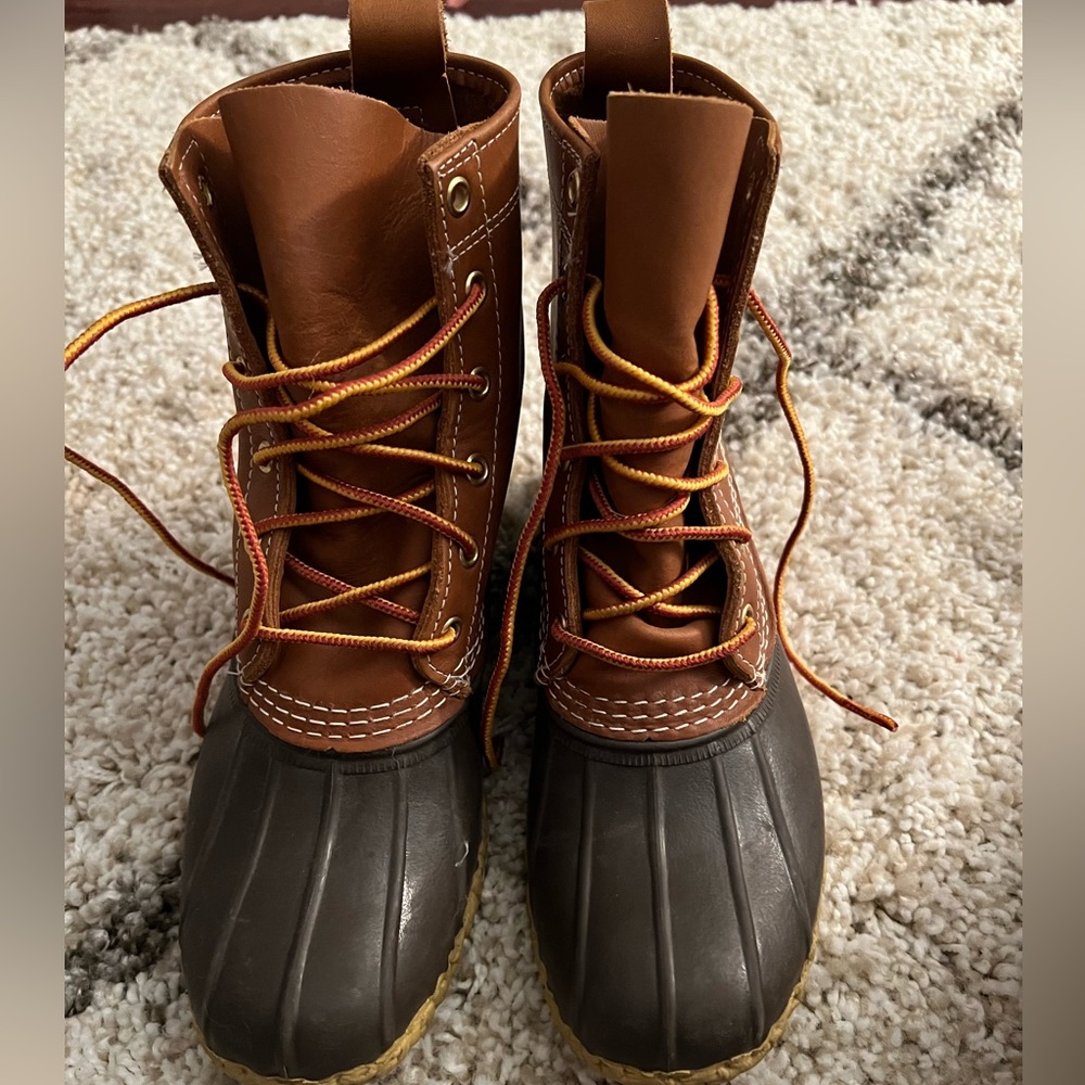LL Bean Duck Boots Women Size 7M